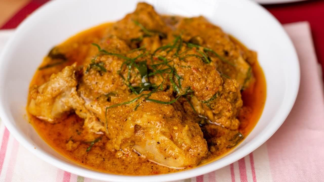 Chicken Rendang without Coconut Milk