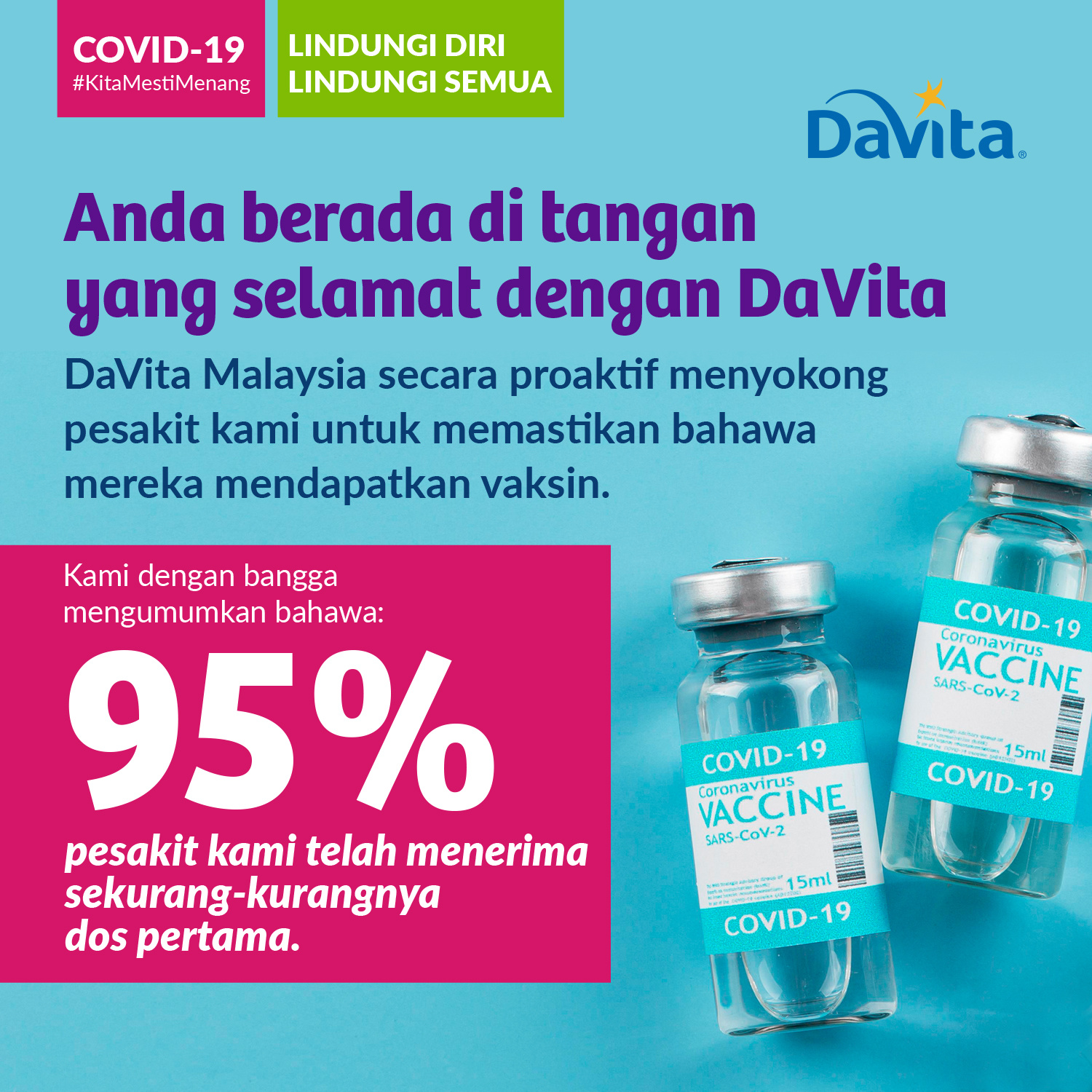 DaVita Malaysia COVID-19 Vaccination Efforts